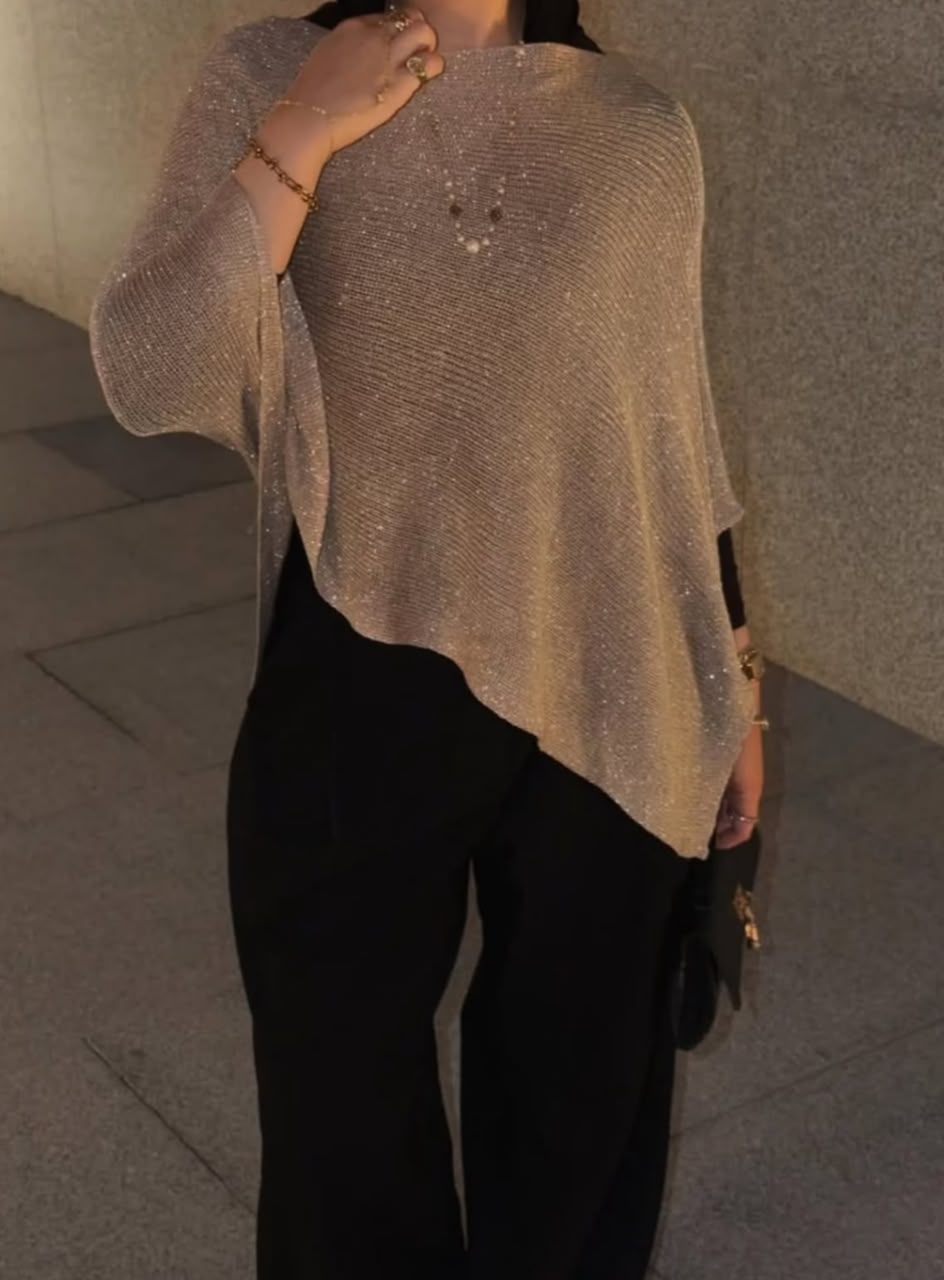 The Shimmer Poncho